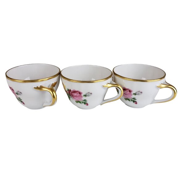 11 Piece Vintage Tea Coffee Set Bavaria, Excellent Vintage Condition Gold Trim - Picture 3 of 14